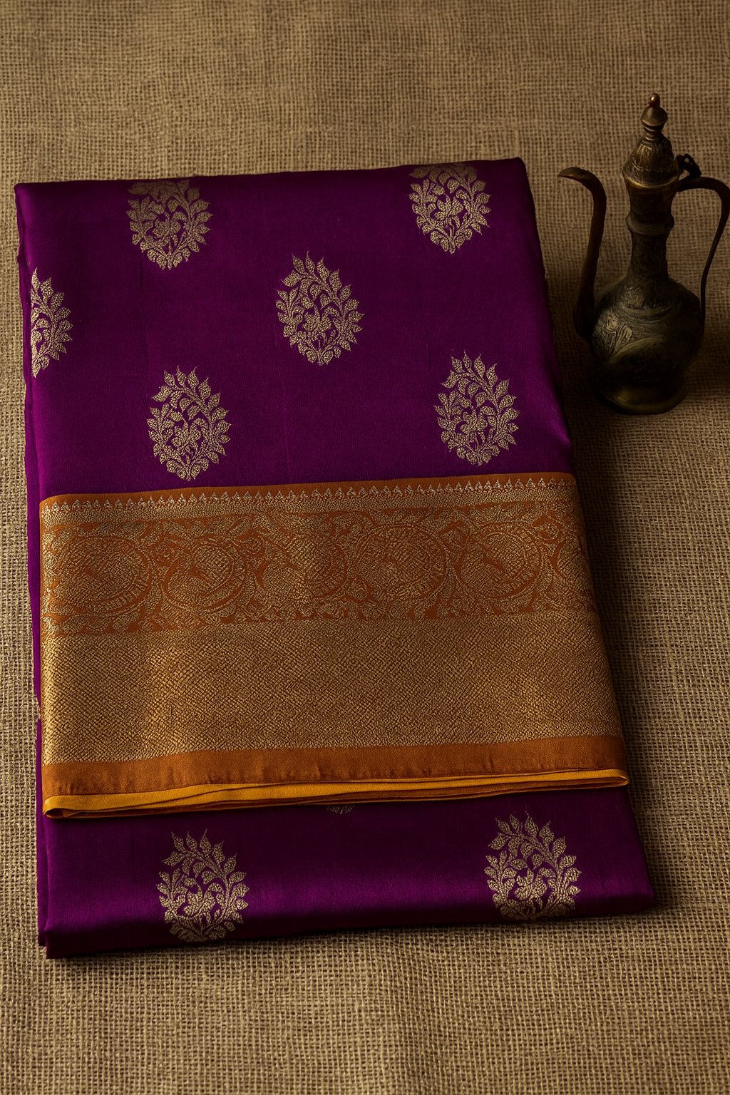 Venkatagiri Pure Pattu Saree-AM-VPPS-MAGESTIC PURPLE-017