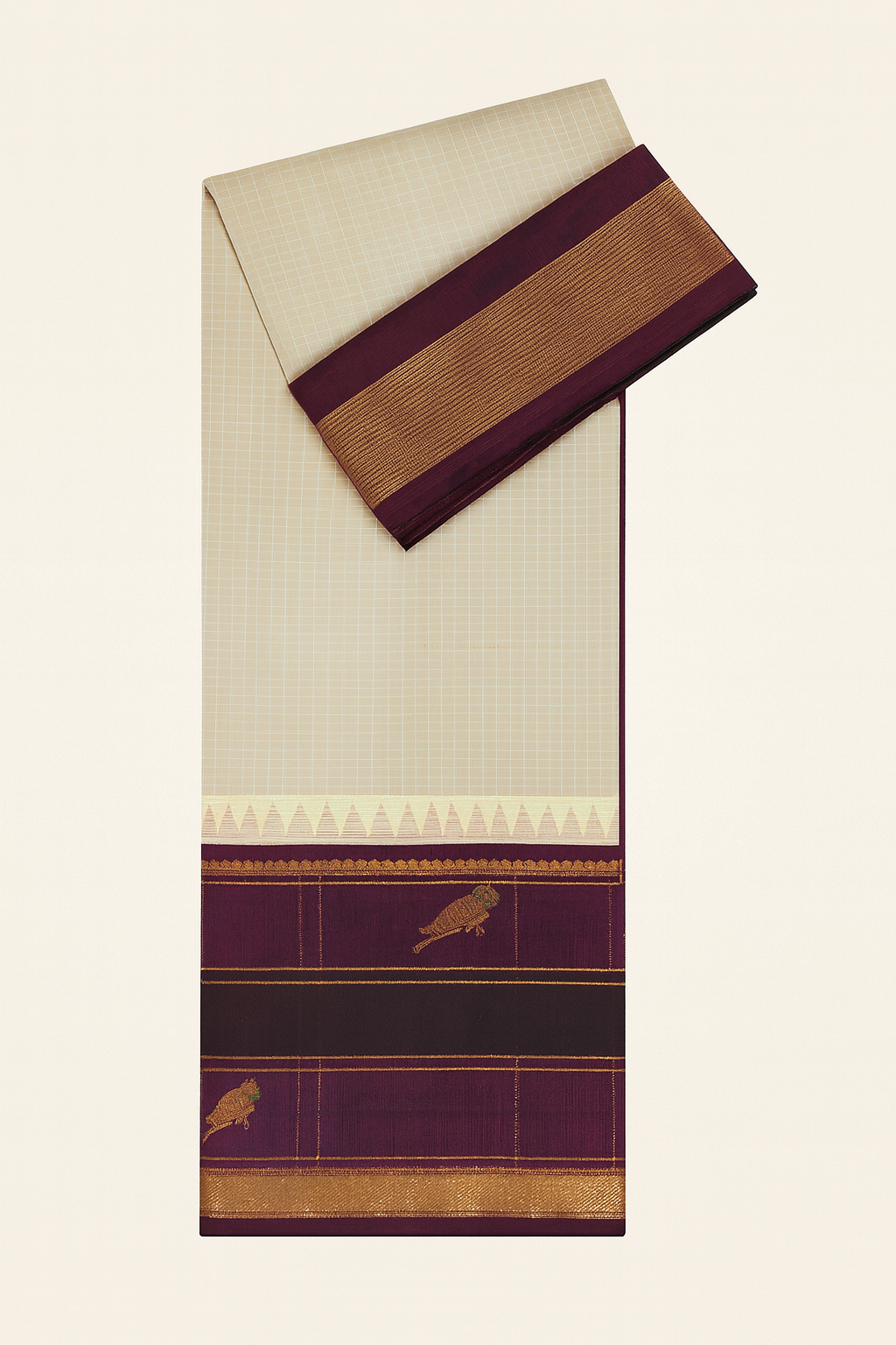 Kolam Pattu Saree-AM-KPS-WHITE-024