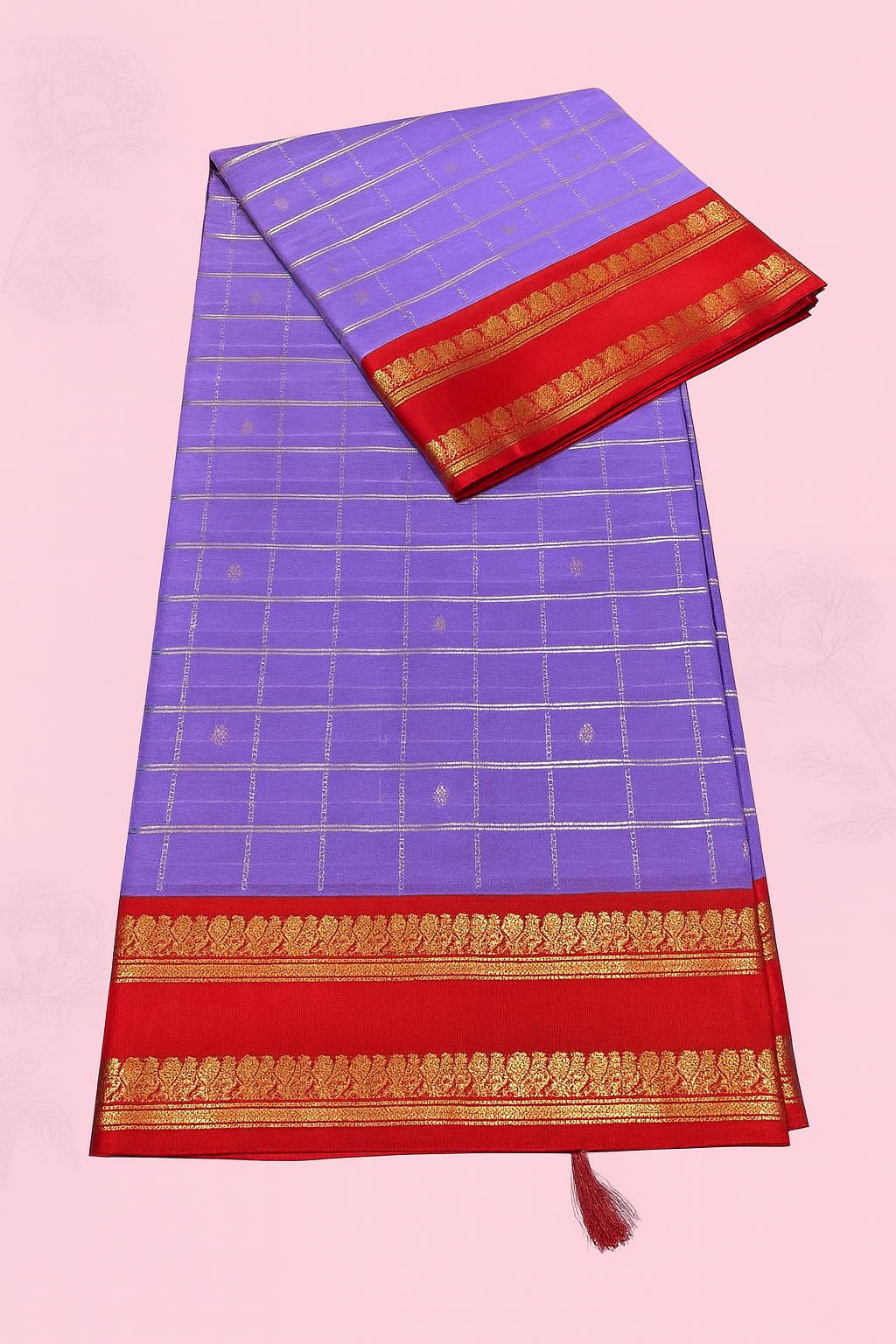Kolam Pattu Saree-AM-KPS-LAVENDER-020