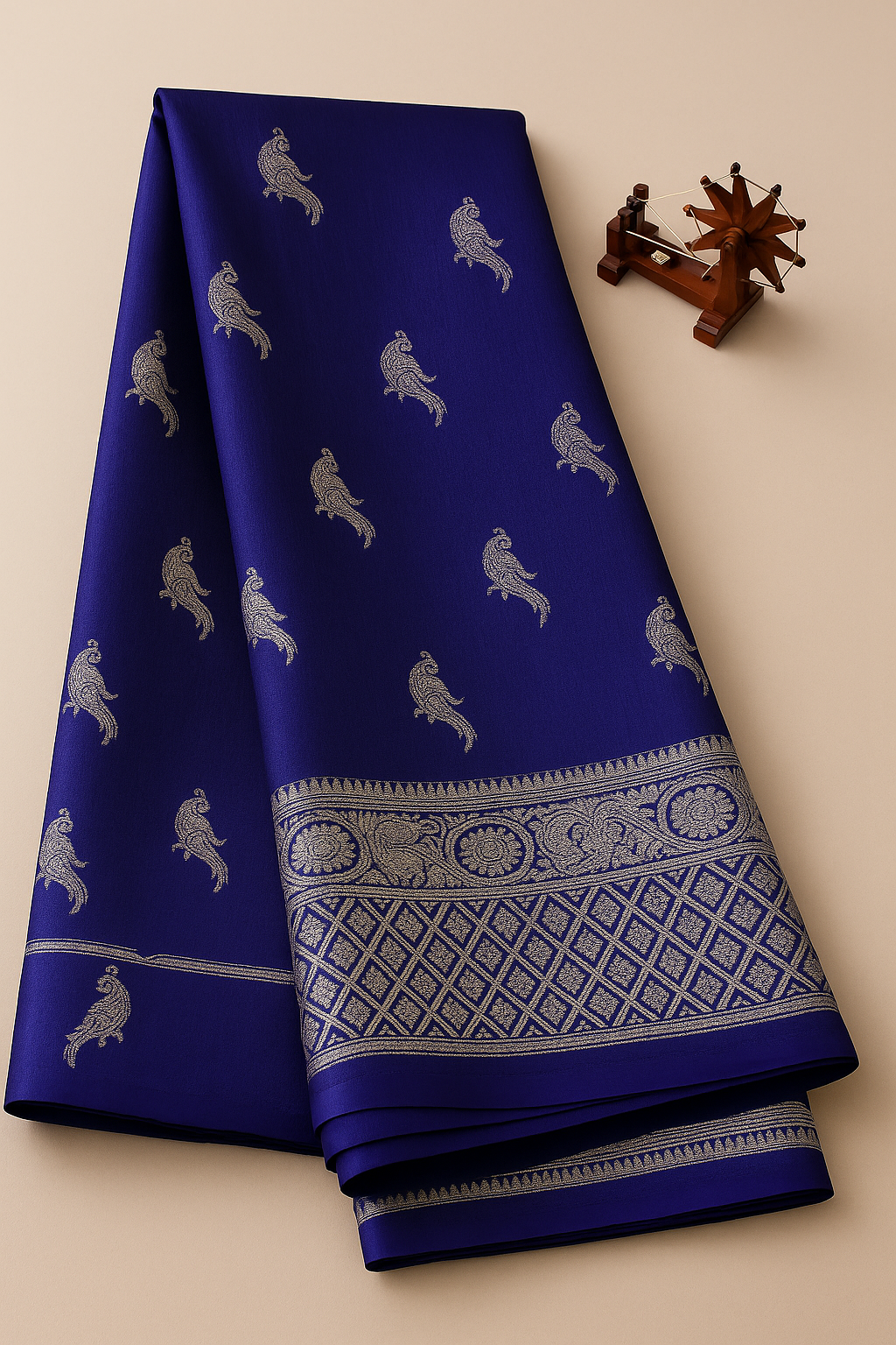 Pure Silk Saree-AM-PSS-PURPLE-002