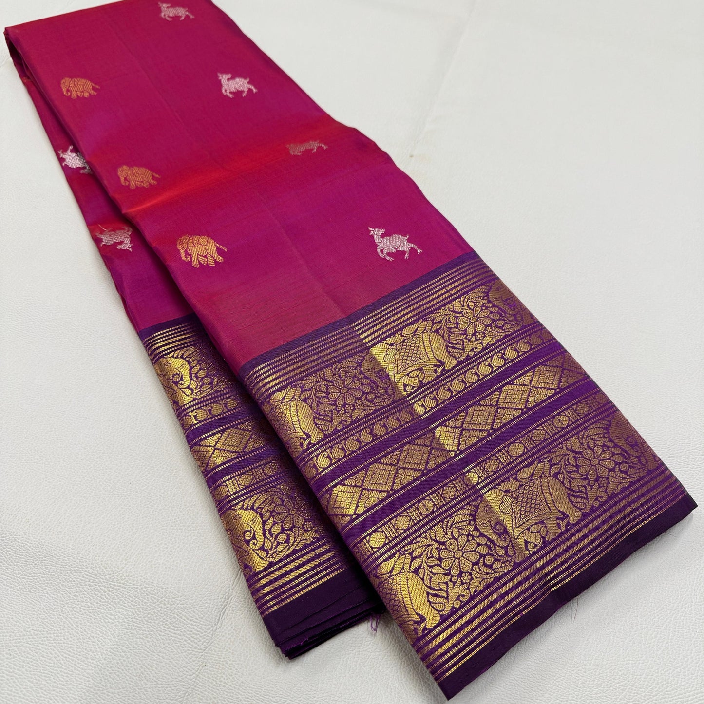 Bridal Kanjivaram Pure Silk-AM-KVS-PINK-001
