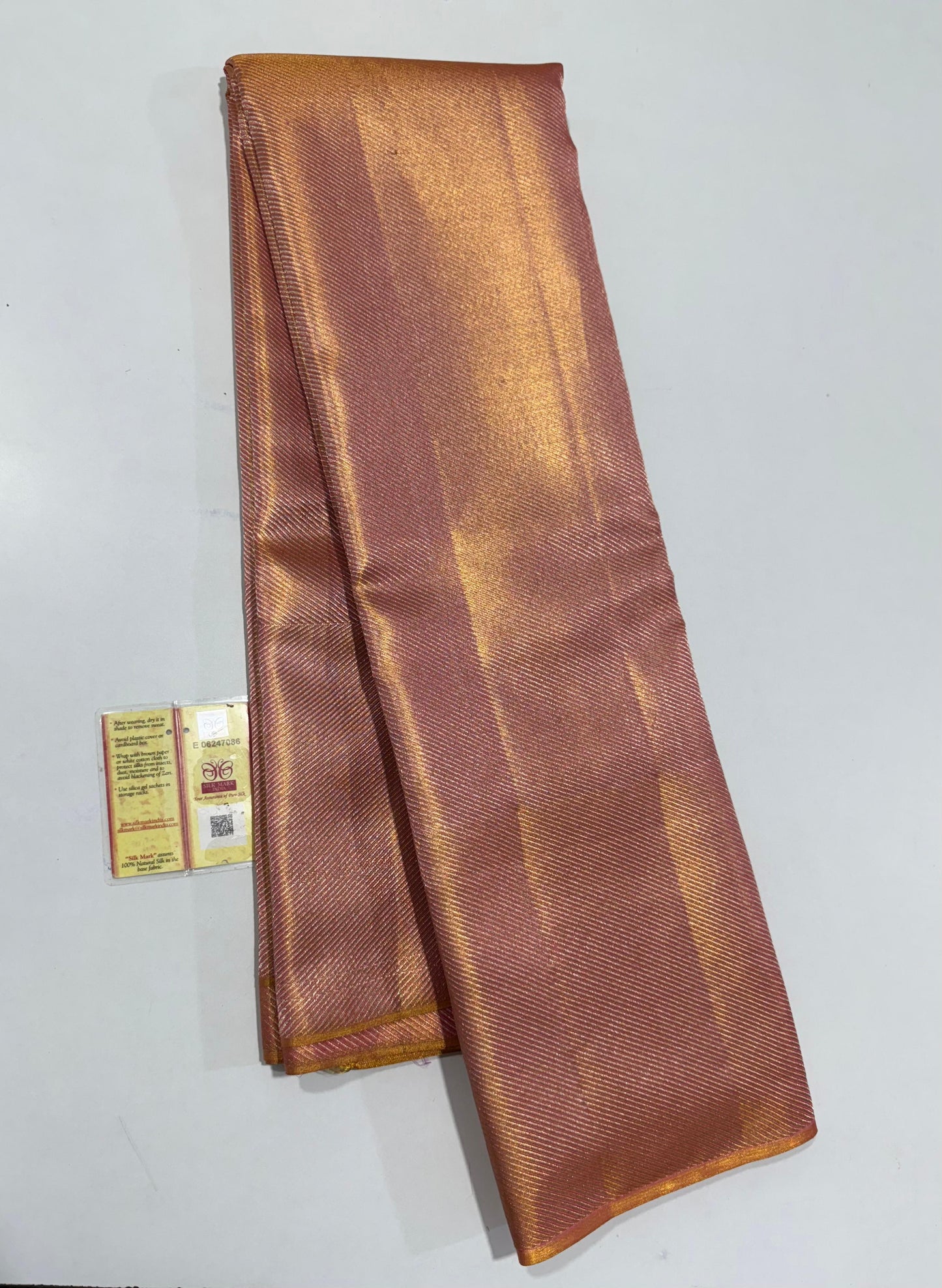 Handloom Kanchi Pattu Saree- AM-KPS-PINK-002