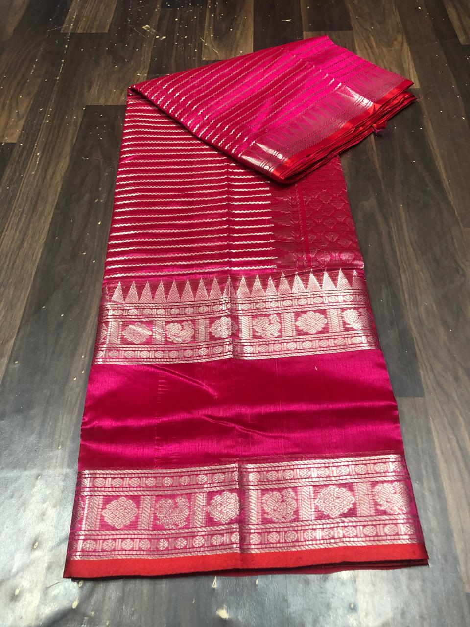 Kolam Pattu Saree-AM-KPS-MENGENTA PINK-011