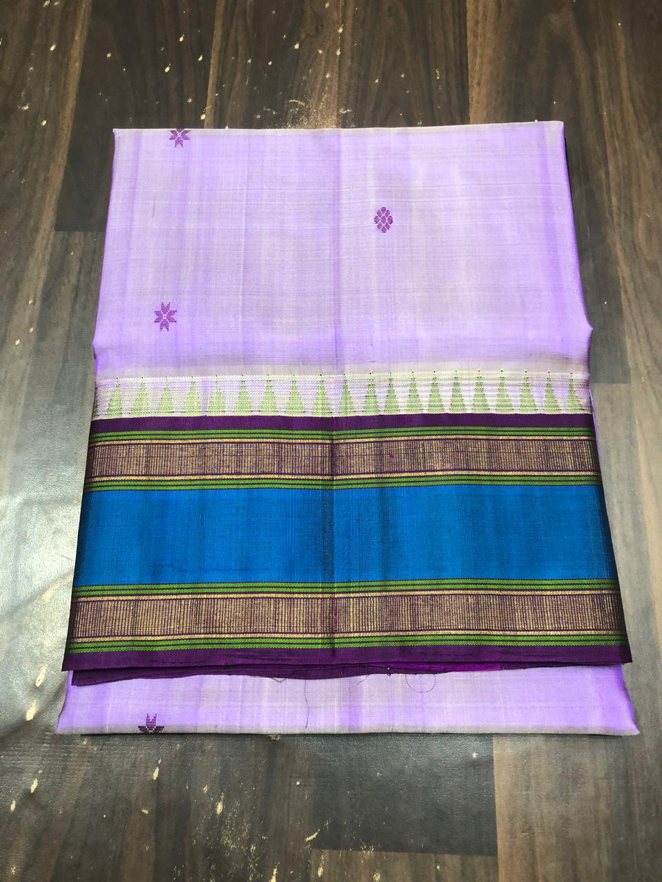 Venkatagiri Pure Pattu Saree-AM-VPPS-PURPLE-019