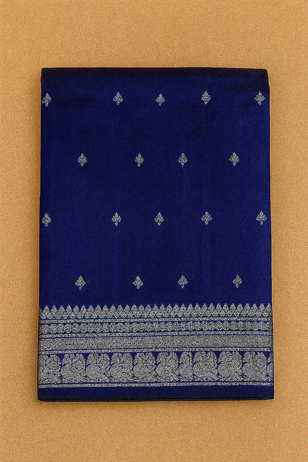Venkatagiri Pure Pattu Saree-AM-VPPS-ROYAL BLUE-026