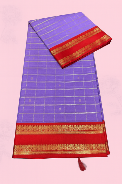 Kolam Pattu Saree-AM-KPS-LAVENDER-020