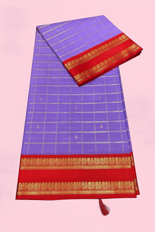 Kolam Pattu Saree-AM-KPS-LAVENDER-020