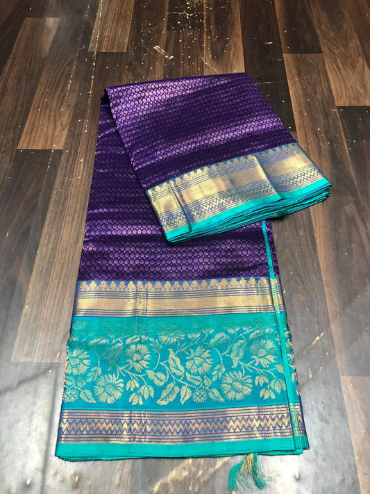 Kolam Pattu Saree-AM-KPS-ROYAL PURPLE-005