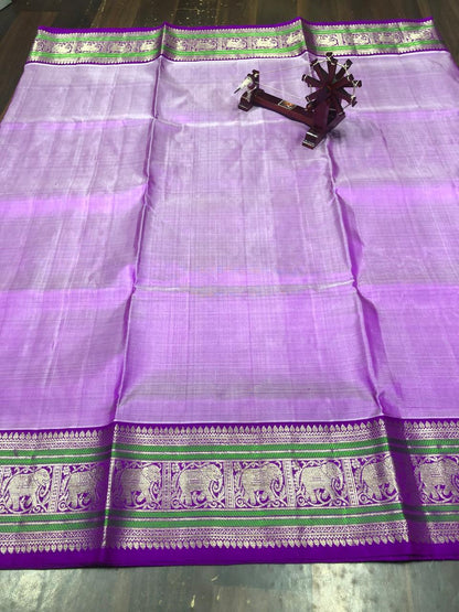 Venkatagiri Pure Pattu Saree-AM-VPPS-PURPLE-024