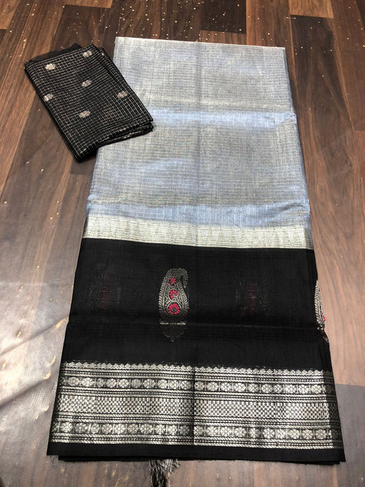 Kolam Pattu Sare-AM-KPS-GREY-032