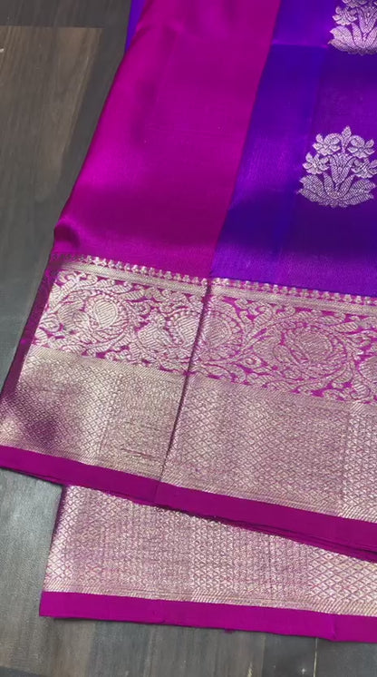 Venkatagiri Pure Pattu Saree-AM-VPPS-ROYAL PURPLE-018